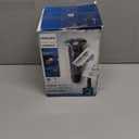 Philips Norelco Shaver 7800, Rechargeable Wet & Dry Electric Shaver with SenseIQ Technology, Quick Clean Pod, Charging Stand, Travel Case and Pop-up Trimmer, S7885/85 (Navy/Black)