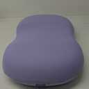 KEEPMOV Memory Foam Pillows - Cervical Neck Pillows for Pain Relief, Ergonomic Contour Pillow for Side Back Stomach Sleepers (Purple)