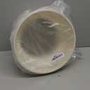 PATIKIL 10" to 6" Duct Reducer, PVC Pipe Increaser Adapter Ducting Airflow Tube Pipe Fittings for DWV (Drain, Waste and Vent) Ventilation Ducting, White