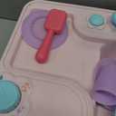 lalalark Color Changing Play Sink with Running Water, Toddler Sink with Electric Dishwasher, Chopping Sounds and Automatic Water Cycle System, Water Table for Toddlers 1-3 Birthday Gift