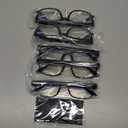 Gaoye 0.75 Professional Reading Glasses for All Day - Computer Readers with Blue Light Protection - Value Pack