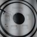 LED Ring Chandelier Dimmable Black Chandelier Round Foyer Chandeliers Light Walnut Wood Black Circular Chandeliers for Dining Room Entry Bedroom Office Living Room, 24in