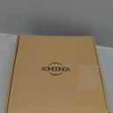 Brown Glass Christmas Ball Ornaments for Xmas Tree, 3.15 Christmas Hanging Ornaments Set of 9 Xmas Baubles for Holiday Party Decorations Gifts