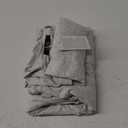 Trendy Queen Women's 2 Piece Matching Lounge Set Long Sleeve Slightly Crop Top Wide Leg Pants Casual Sweatsuit (Large, Oatmeal Grey)