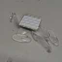 Command Clear Medium Hooks, 7 Hooks, 12 Strips - Easy to Open Packaging, Organize Damage-Free