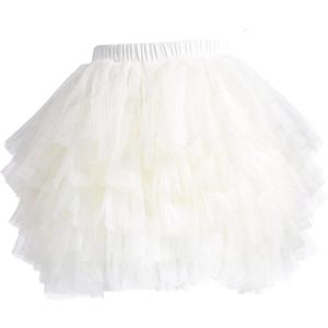 Baby Girls' Tutu Skirt Toddler 6 Layered Tulle Tutus 3-4T