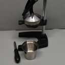 Cast Iron Juicer,Manual Juicer Hand Press,Professional Citrus Juicer,with Stainless Steel Cup,Easy to Use & Clean,Heavy Duty Stainless Steel Manual Juicer For Orange Juice,Pomegranate,Lemon(Black)