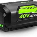 40V 6.0Ah Replacement Battery Compatible with Ryobi 40V RY40200 RY40403 RY40204 OP4015 OP4026 OP40201 OP40261 OP4030 OP40301 OP4040 OP40401 OP40501 OP40601 Collection Cordless Power Tools