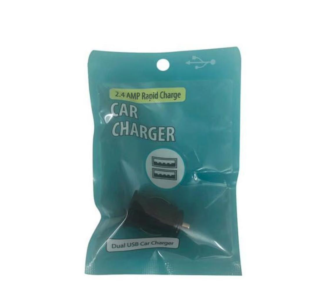 2.4AMP Rapid Charge Car Charger 2Pcs