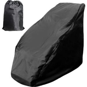 Massage Chair Cover XL Protector,Full Body Zero Gravity Chair Covers, Cover for Massage Chair,Shiatsu Massage Recliner Chair dustproof Cover,Covers for pet,cat and Dog Scratch Proof (Black)