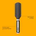Conair Salon Results Detangling Hairbrush Set, 3-Pack Brushes for Men and Women, All Hair Types and Lengths with Nylon Bristles
