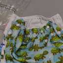 wegreeco Baby & Toddler Snap One Size Adjustable Reusable Baby Swim Diaper (Diving, Ocean, Turtle, Large, 3 Pack)