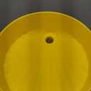 Eagle 1662 Drum Funnel with Brass Screen, 18" Diameter x 7" Height, Yellow