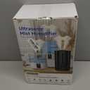 6L Humidifiers for Bedroom Large Room Home,Cool and Warm Humidifier for Baby and Plants Mist Top Fill Desk Humidifiers Essential Oil Diffuser, Quiet with Adjustable Mist,360°NozzleGrey