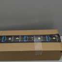 rabbitgoo Blackout Window Film, Sun Light Blocking Window Black Out Cover for UV Reduction, Removable Tint Room Darken Heat Control Frosted Glass Sticker for Home, Black, 29.5 x 78.7 Inches