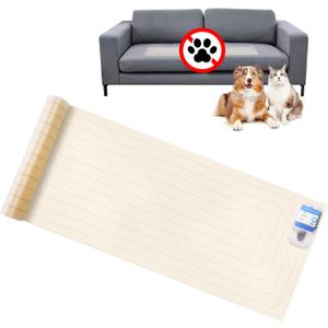 Pet Shock Mat 60x12 Inch, Static Correction Pad for Dogs & Cats Indoor, 3 Training Modes with Tester | Keep Pets Off Furniture, Couch, Sofa | Auto Power Off, Battery Operated Safe Protection