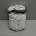 Laura Ashley Home - Twin Bedskirt, Cotton Ruffled Bedding, Smooth & Lightweight, Dorm Essentials, Oeko-Tex Certified (Ticking Stripe Green)