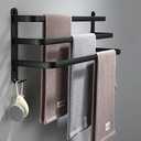 3 Tier Towel Bar Wall Mounted Bath Towel Rack Towel Storage Shelf for Bathroom 24 inch / 60 cm Towel Holder Towel Rail Towel Hanger