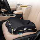 Car Seat Cushion for Driving, Sciatica Pain Relief Car Pillow and Seat Pad, X-Large