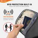 SKYSPER Sling Bag Anti Theft Crossbody Bag RFID Lightweight Travel Shoulder Chest Bag for Hiking Walking