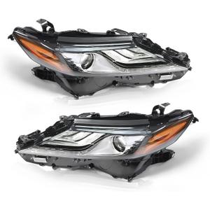 8115006G30 8111006G30 Headlights Assembly Compatible with 2021-2022 Camry XSE Headlamps Replace 8115006G30 8111006G30 TO2502300 TO2503300 (left & right)