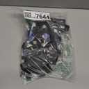 Sfee Crampons for Winter Boots, Upgraded Ice Cleats Stainless Steel Women Men Anti Slip Ice Traction Cleats Grips with Straps, Perfect for Hiking, Walking, Climbing, Ice Fishing(L)