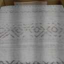 Nakagishi 6x9 Area Rugs Living Room: Washable Boho Large Neutral Soft Farmhouse Rug Stain Resistant Modern Indoor Floor NonSlip Carpet for Bedroom Nursery Kids Playroom Office Dining Room Dorm Brown