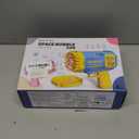 JONEG Toys for Boys Girls: 2 Pack Bubble Machine for Kids with Bubble Solution, Gifts for Boy Birthday Toy for Kid Toddlers Ages 4-6 Outdoor Wedding Bubbles Wands (Blue+pink)