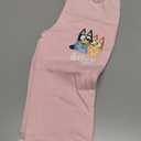 Bluey Girls' Pant Sets, Hoodie and Sweatpants, Cotton Kids Tracksuit - Kids Gift (2-3T, Pink)