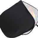 Mobestech Car Windshield Sunshade Heat Insulating Shade Cover Portable Reflective Sun Visor for Cars Easy Installation