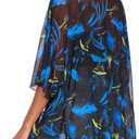 RELLECIGA Beach Cover Up for Women Swimsuit Kimono Cardigans Loose Casual Bathing Suit Coverups (S)