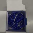 Flying Orb Ball Toys, 2025 Hover Galaxy Ball Soaring Nebula Flying Orb, Hand Controlled Boomerang Spinner, RGB Light Magic Space UFO Cool Toy, Mini Drone for Kid Adults Outdoor Indoor- Navy Blue