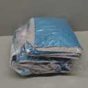 9 Pcs Ferret Cage Liner Set with Hammock and Tunnels Washable Guinea Pig Rat Ferret Pads Bedding Cage Accessories Kit for Small Animals Hamster Rats Chinchillas Hedgehogs Guinea, Blue