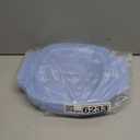 Collapsible Microwave Steam Sterilizer for Baby Bottles, Breast Pump Accessories & Pacifiers, Reusable Silicone Steam Bag for Travel or Home Use, Fits Up to 5 Baby Bottles, Blue