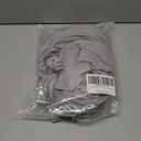 Women's Kimono Robe Deluxe Knit Bathrobe Lightweight Soft Sleepwear V Neck Ultimate Comfort Warmth Perfect House Robe (Gray, L)