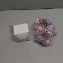 Geosar 120 Pcs Artificial Flowers Bulk Mini Silk Flower for Crafts Fake Small Flowers Heads Floral Arrangement Decor for Spring DIY Wreath Wedding Bouquet Decoration(Purple,Coquette Style)