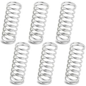 6 Pcs SP 9734 Compression Spring, Spring Steel, 0.105 in x 1-1/8 in x 3 in