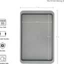 KitchenAid Premium Aluminized Steel Baking Sheet, Nonstick, 10x15 Inch, Contour Silver