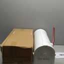 The Hampton Mailbox, Durable Plastic, Easy to Install, Flag Included, Black