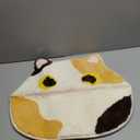 Bathroom Rug - Bathroom Mat,Calico Cat Rug,Soft Cat Bath Mat,Non Slip Bath Mats for Bathroom Kitchen Bedroom,Home Decorations(20 * 22inch) (1'10" (Round)