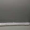 UNISHADES No Drill Blinds for Windows 1" Vinyl L-Shaped Slats Cordless Mini Blinds for Home, for Window Size 46" W  48" H White