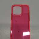 ArtsEvo Shockproof Clear Design for iPhone 13 Pro Case, Certified 6.6ft Drop Protection, Raised Edges Protect Camera and Screen, Hotpink