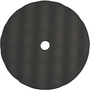 Finisher Buffing Pad - Provides a Smooth Finish with No Swirls - Grip Hold with Recessed Backing - Works with All Kinds of Compounds and Glazes