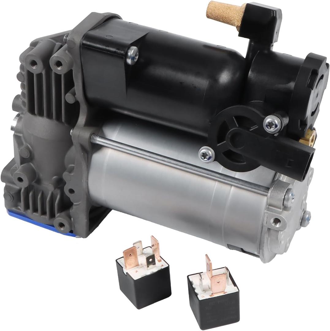 Air Suspension Compressor Pump Compatible with Sport 2014-2021 2.0L 3.0L 5.0L L4 V6 V8 Replaces LR121140 LR037070 LR045734