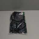 Kamo Fitness Serenity No Front Seam Leggings 25" Inseam Yoga Pants High Waisted Soft Workout Tights (Medium, Black)