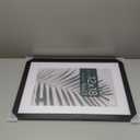 MCS Studio Gallery 16x22 Matted Poster Frame with 12x18 Picture Display, Black Woodgrain Engineered Wood Vertical & Horizontal Wall Hanging Large Picture Frame for Photos, Posters & Art Prints (1-Pack)