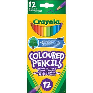 5 x Crayola Colouring Pencils - Assorted Colours (Pack of 12) | A Must-Have for All Kids Arts & Crafts Sets | Ideal for Kids Aged 3+