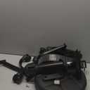 Round Stool with Back for Work SPA Shop Home Massage Height Adjustable Swivel Stool Chair with Wheels (Black)