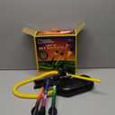 NATIONAL GEOGRAPHIC Air Rocket Toy  Ultimate LED Rocket Launcher for Kids, Jump and Launch The Light Up, Air Powered, Foam Tipped Rockets up to 100 Feet