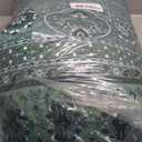 Cottolester Boho Comforter Set Queen Size,8 Pieces Teal Green Bohemian Striped Bed in a Bag,Paisley Soft Microfiber Bedding Comforter Set